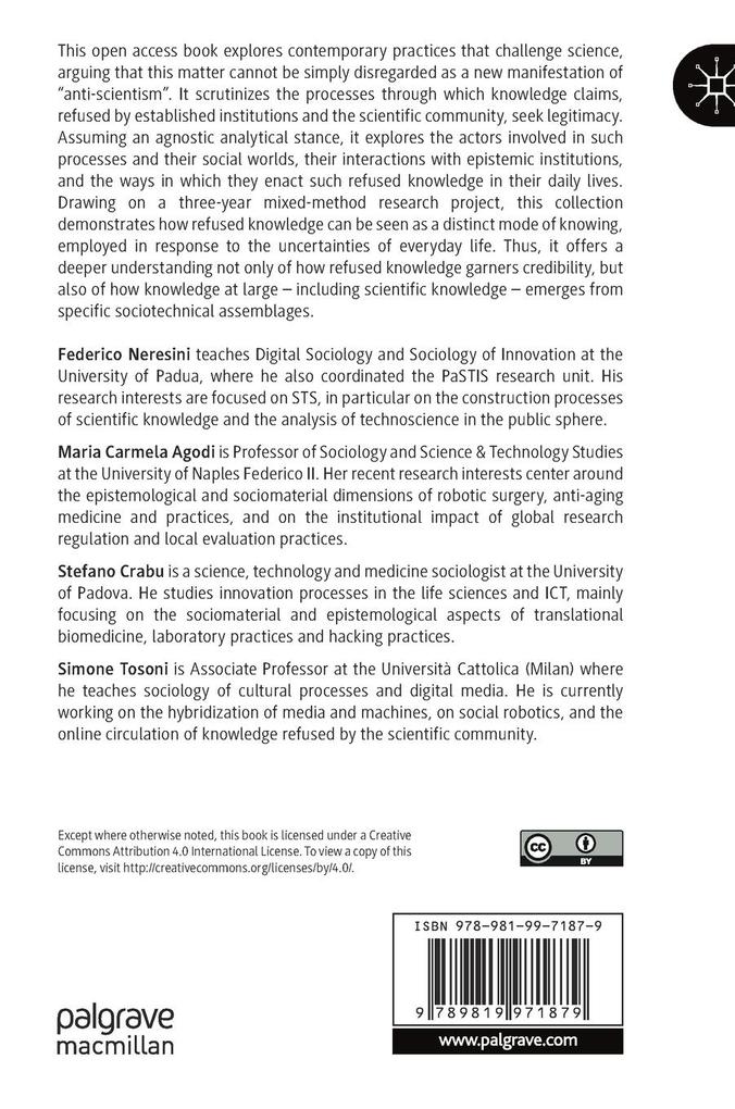 Weitere Ansicht: Manufacturing Refused Knowledge in the Age of Epistemic Pluralism