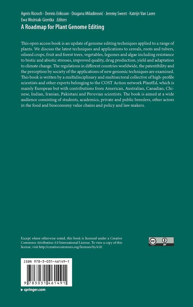 Weitere Ansicht: A Roadmap for Plant Genome Editing