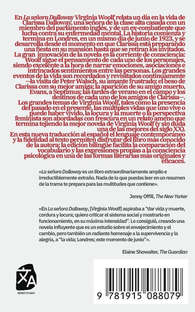 Weitere Ansicht: La señora Dalloway | Virginia Woolf