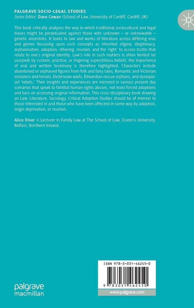 Weitere Ansicht: Genetic Stigma in Law and Literature | Alice Diver