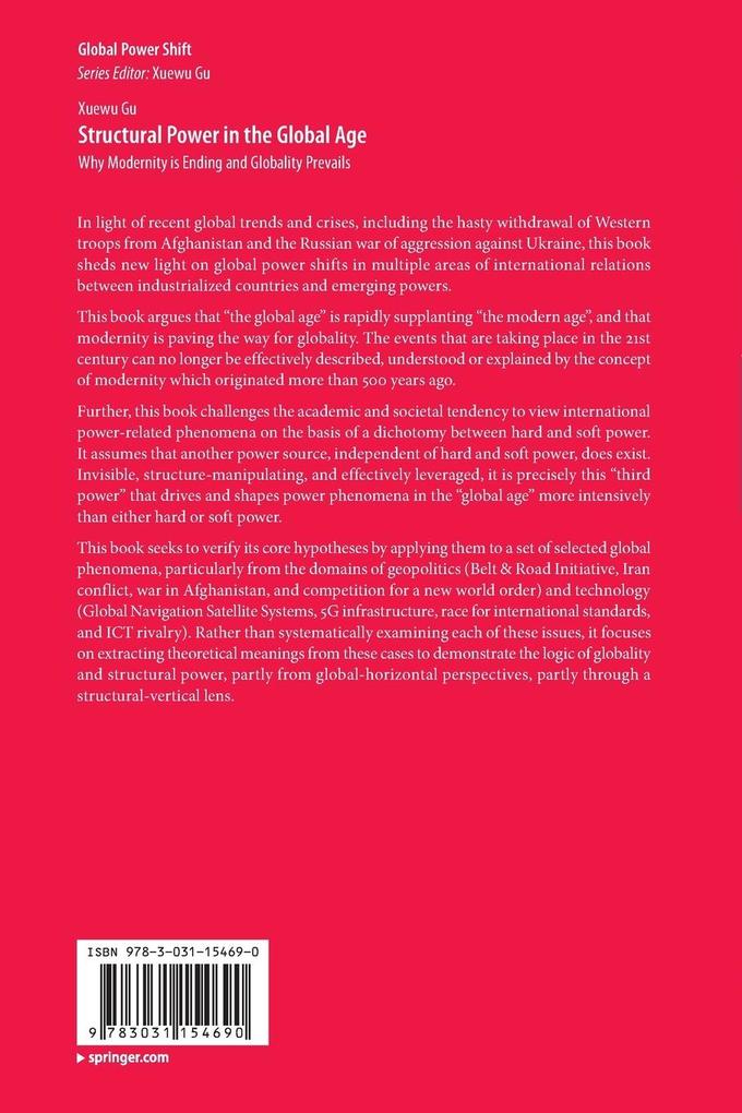 Weitere Ansicht: Structural Power in the Global Age | Xuewu Gu