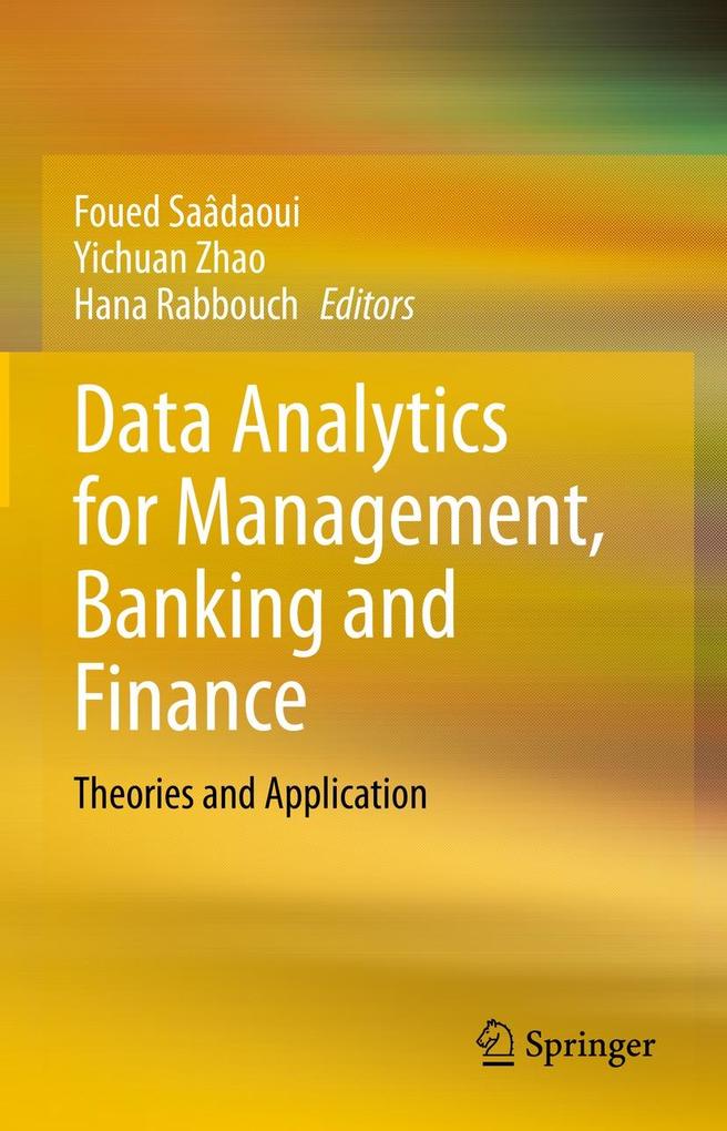 Produktbild: Data Analytics for Management, Banking and Finance