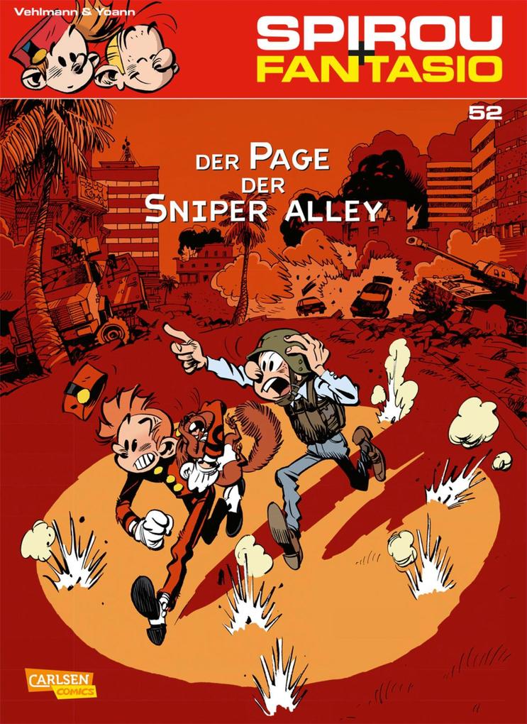 Produktbild: Spirou und Fantasio 52: Der Page der Sniper Alley | Fabien Vehlmann