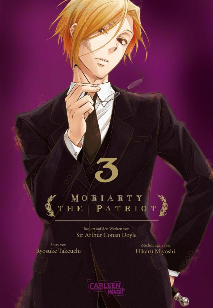 Produktbild: Moriarty the Patriot 3 | Hikaru Miyoshi, Ryosuke Takeuchi