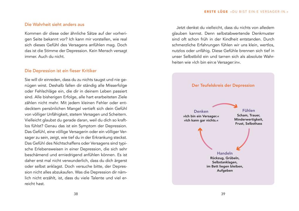Weitere Ansicht: 7 Lügen, die dir eine Depression erzählt | Dinah-Kristin Berger