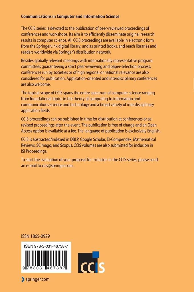 Weitere Ansicht: Applied Computer Sciences in Engineering