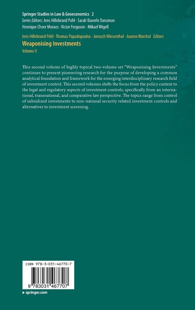 Weitere Ansicht: Weaponising Investments