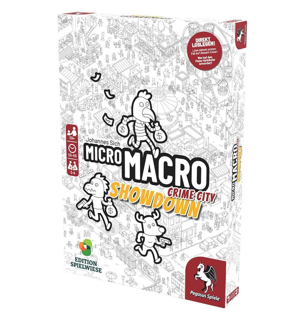 Weitere Ansicht: MicroMacro: Crime City 4 - Showdown (Edition Spielwiese) | Johannes Siech
