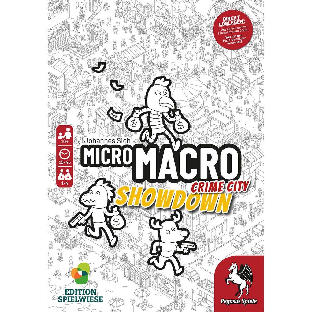 Weitere Ansicht: MicroMacro: Crime City 4 - Showdown (Edition Spielwiese) | Johannes Siech