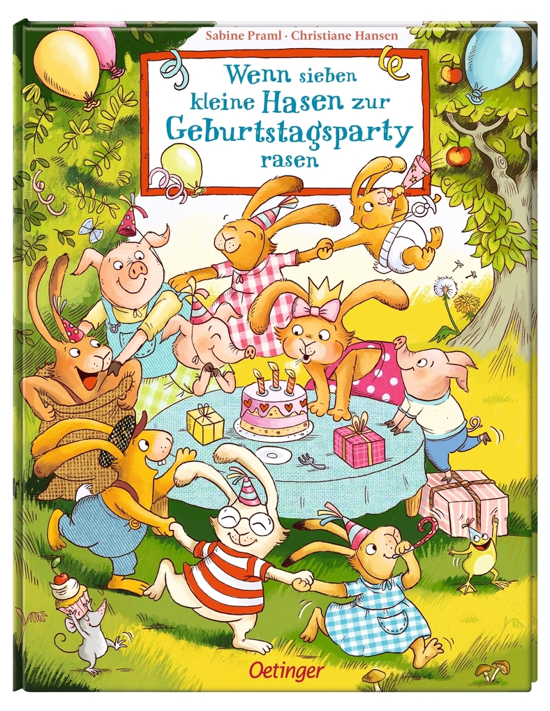 Weitere Ansicht: Wenn sieben kleine Hasen zur Geburtstagsparty rasen | Sabine Praml