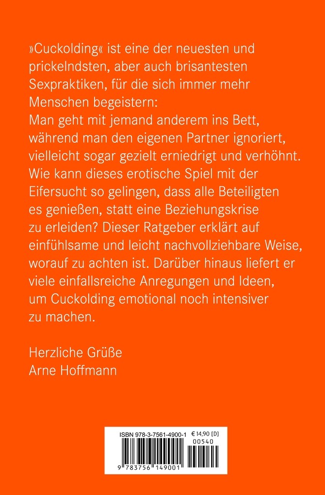 Weitere Ansicht: Cuckolding - Die Kunst der erotischen Erniedrigung | Erotischer Ratgeber | Arne Hoffmann