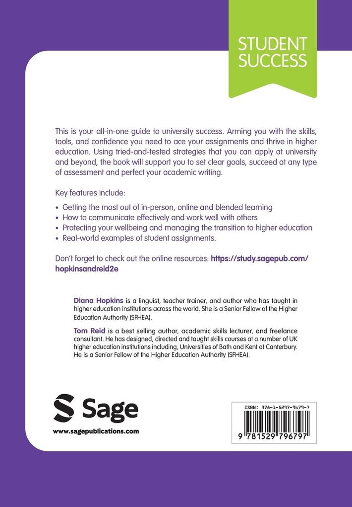 Weitere Ansicht: The Academic Skills Handbook | Diana Hopkins, Tom Reid