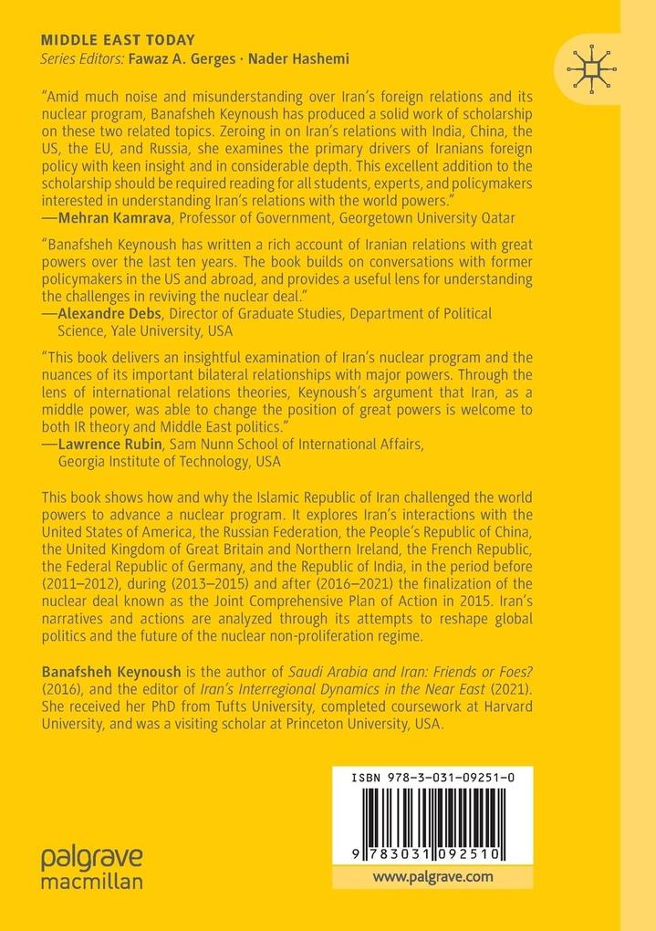 Weitere Ansicht: The World Powers and Iran | Banafsheh Keynoush