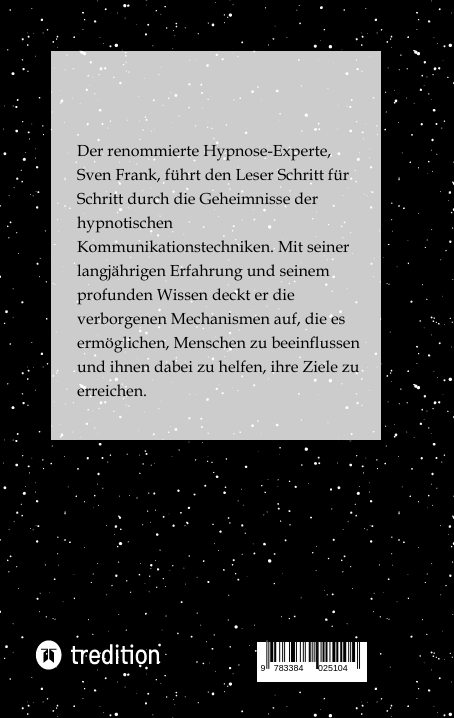 Weitere Ansicht: Die Kunst der hypnotischen Kommunikation | Sven Frank