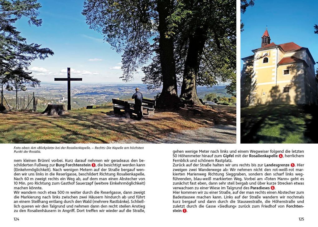 Weitere Ansicht: ROTHER Wanderführer Leithagebirge - Rosaliengebirge | Johanna Stöckl