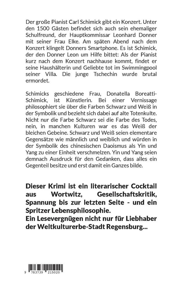 Weitere Ansicht: Donner Leon ermittelt: SCHWARZ-WEISS wie der Flügel des Todes | Herbert Fritsch