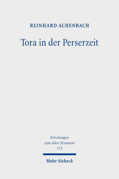 Produktbild: Tora in der Perserzeit | Reinhard Achenbach