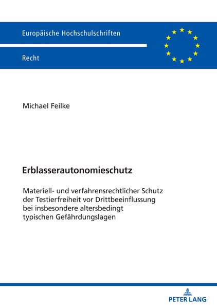 Produktbild: Erblasserautonomieschutz | Michael Feilke