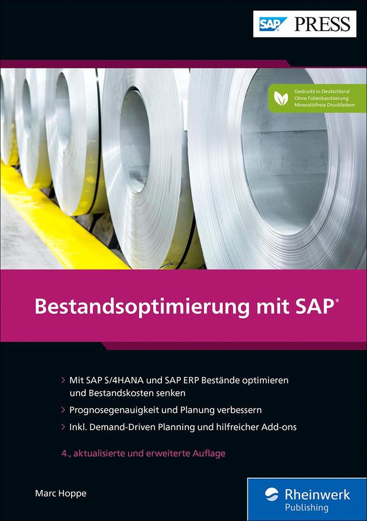 Produktbild: Bestandsoptimierung mit SAP | Marc Hoppe
