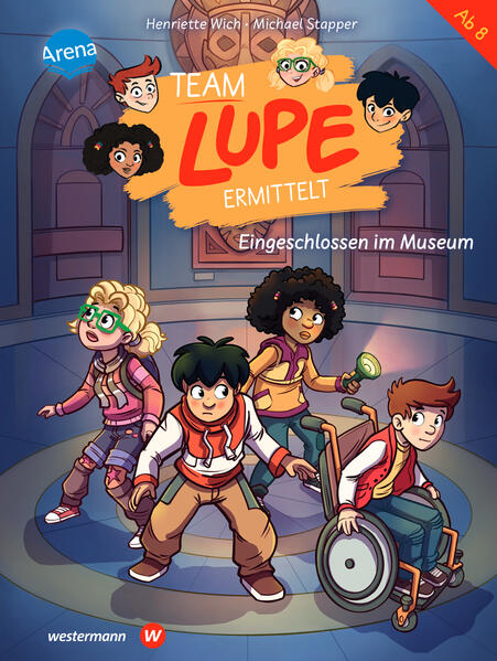 Produktbild: TEAM LUPE ermittelt (4). Eingeschlossen im Museum | Henriette Wich
