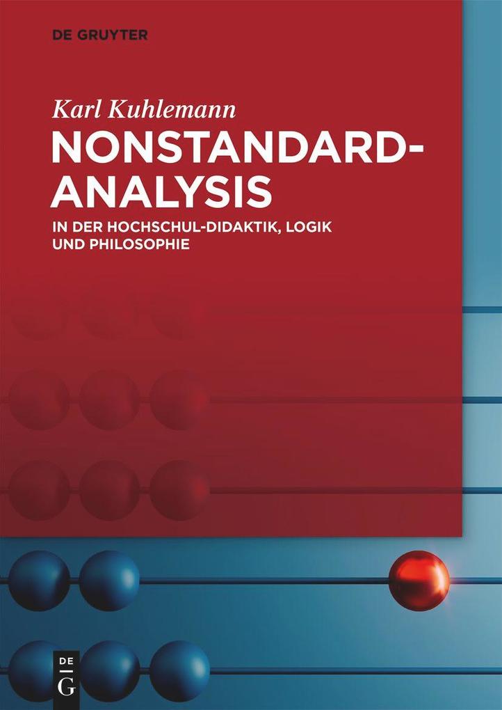 Produktbild: Nonstandard-Analysis | Karl Kuhlemann