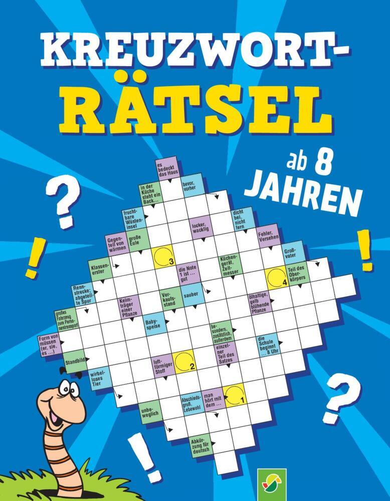 Produktbild: Kreuzworträtsel ab 8 Jahren | Schwager & Steinlein Verlag