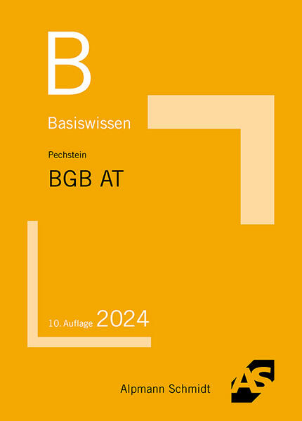 Produktbild: Basiswissen BGB Allgemeiner Teil | Christoph Pechstein