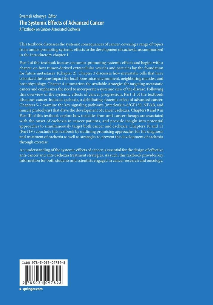 Weitere Ansicht: The Systemic Effects of Advanced Cancer