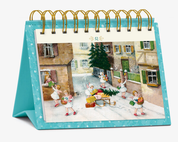 Weitere Ansicht: Postkarten-Adventskalender "24 nostalgische Grüße"