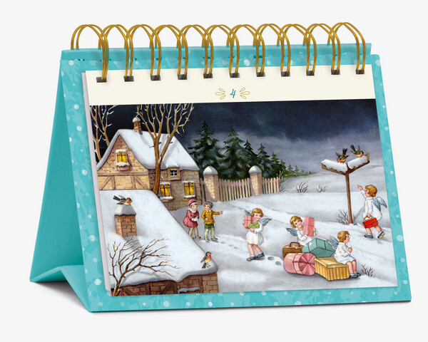 Weitere Ansicht: Postkarten-Adventskalender "24 nostalgische Grüße"