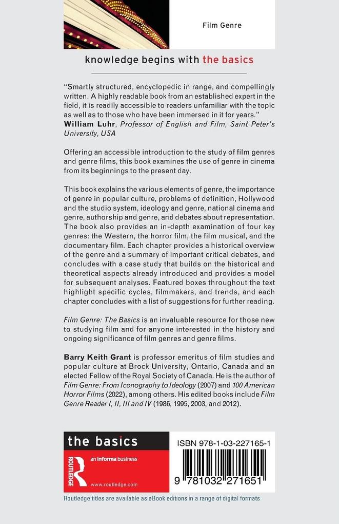 Weitere Ansicht: Film Genre | Barry Keith Grant
