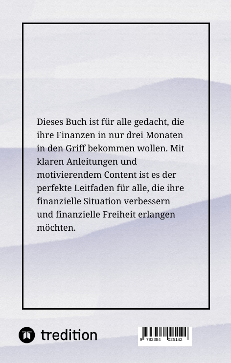Weitere Ansicht: Wie du in 3 Monaten deine Finanzen in den Griff bekommst | Sven Frank