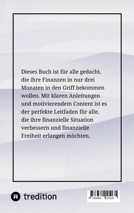 Weitere Ansicht: Wie du in 3 Monaten deine Finanzen in den Griff bekommst | Sven Frank