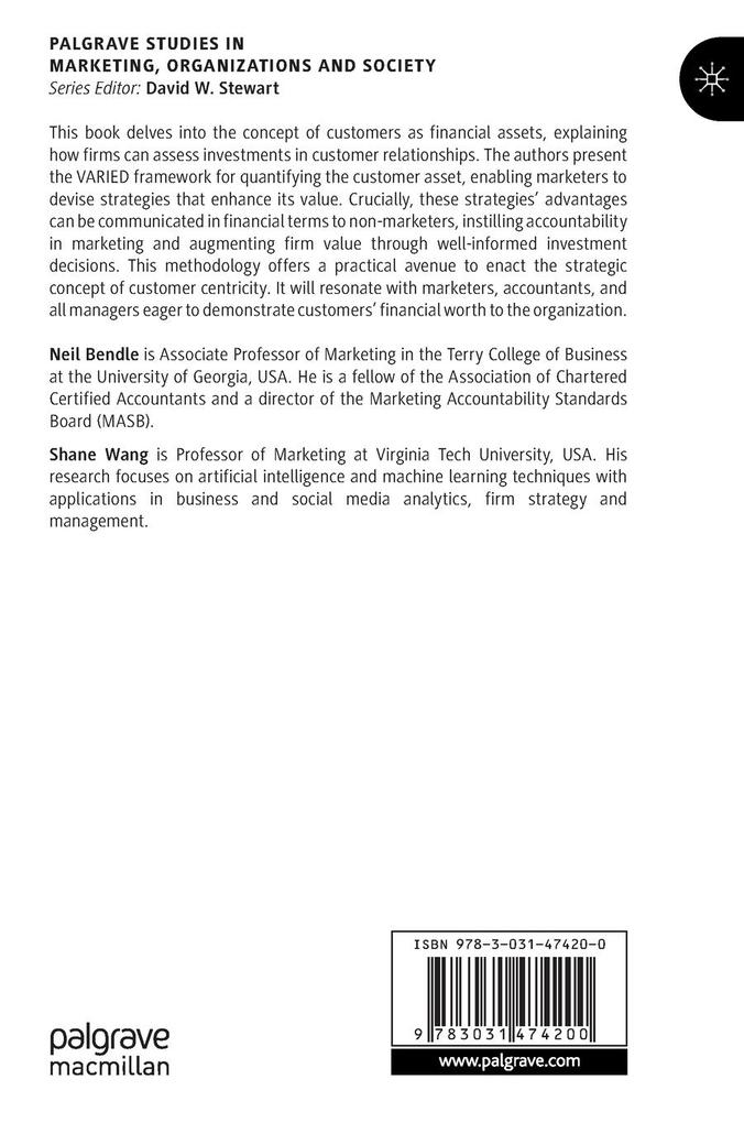 Weitere Ansicht: The Customer Asset | Neil Bendle, Shane Wang