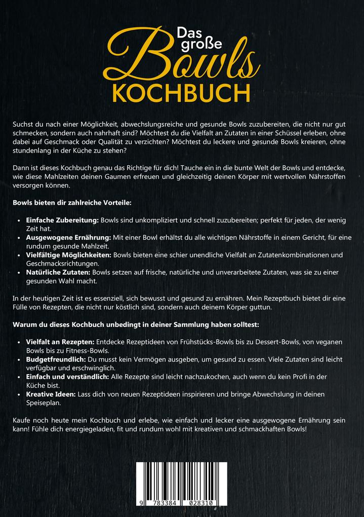 Weitere Ansicht: Das große Bowls Kochbuch | Vanessa Zimmermann