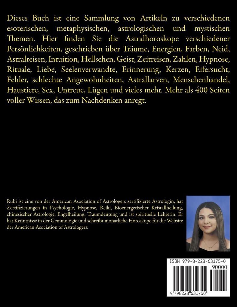Weitere Ansicht: Eiweiß für Ihren Geist | Rubi Astrólogas