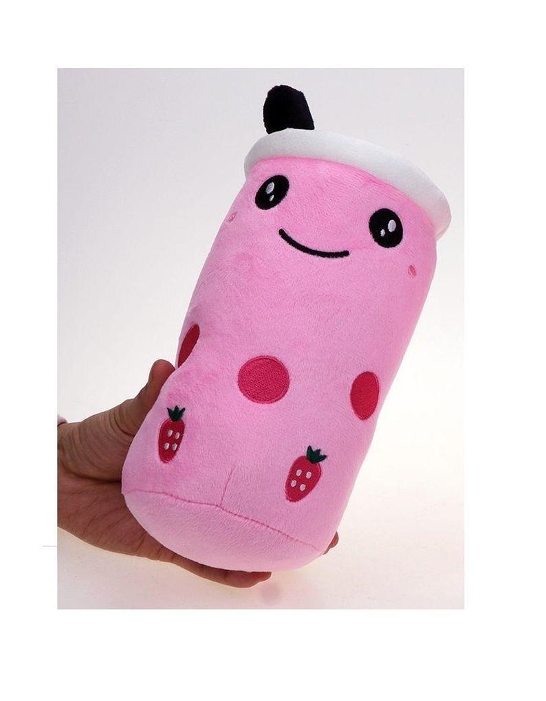 Weitere Ansicht: Bubble Tea Boba Plüsch rosa, 20cm