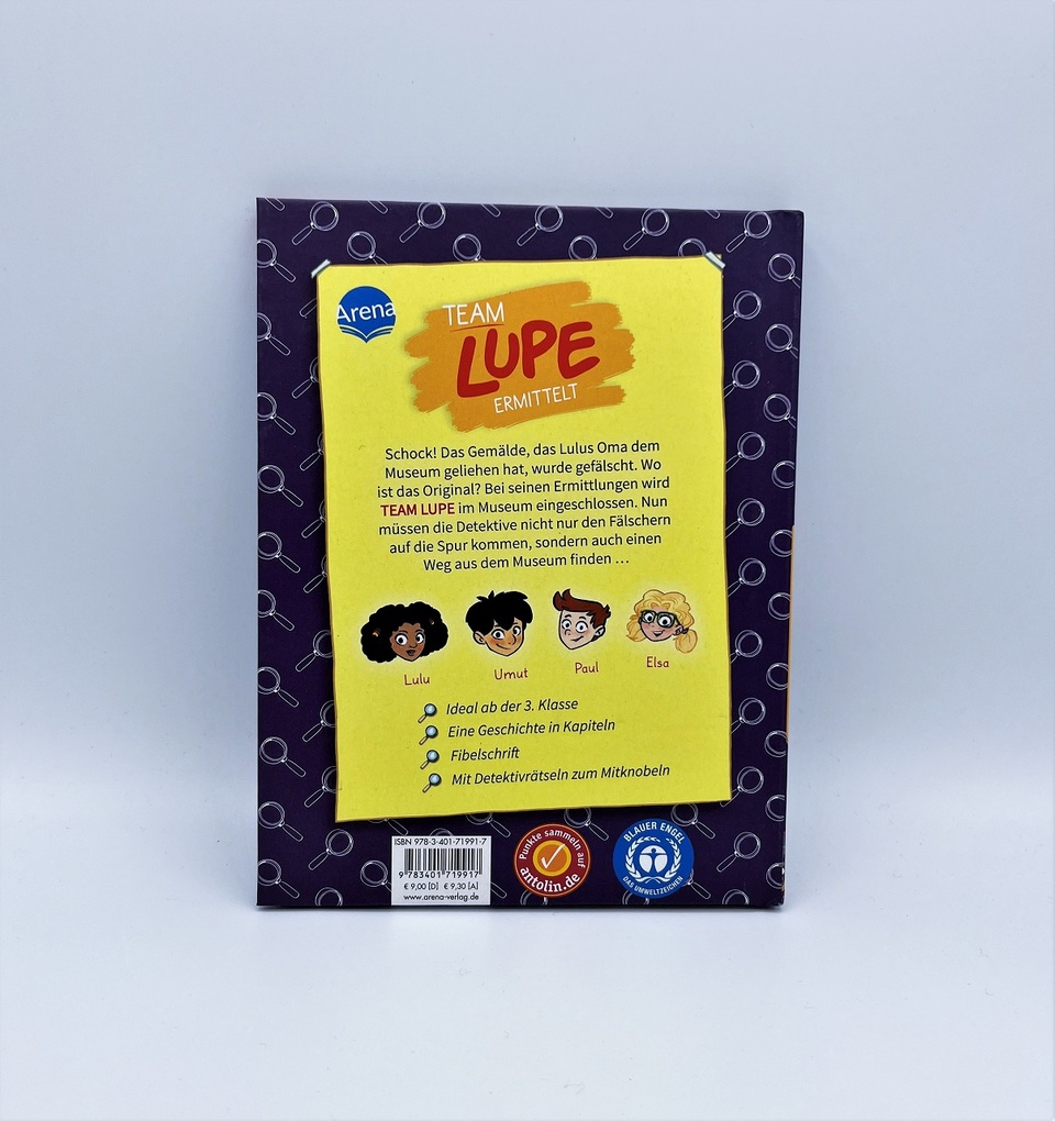 Weitere Ansicht: TEAM LUPE ermittelt (4). Eingeschlossen im Museum | Henriette Wich