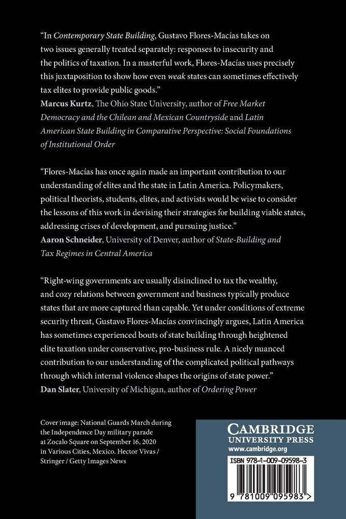 Weitere Ansicht: Contemporary State Building | Gustavo A Flores-Macías