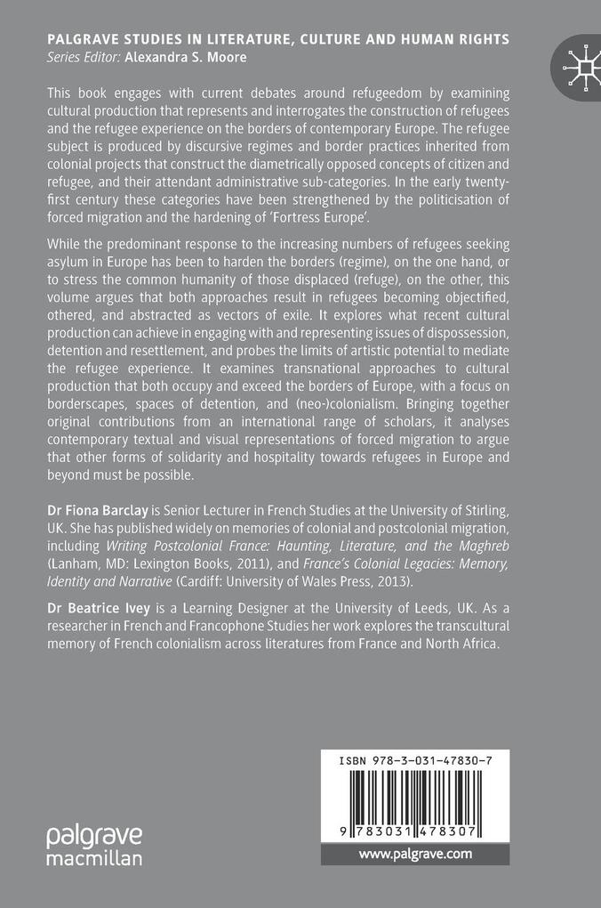 Weitere Ansicht: Contemporary Representations of Forced Migration in Europe