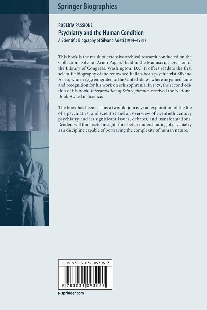 Weitere Ansicht: Psychiatry and the Human Condition | Roberta Passione