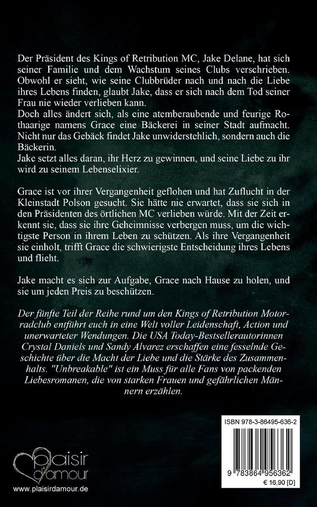 Weitere Ansicht: Kings of Retribution MC: Unbreakable | Sandy Alvarez, Crystal Daniels