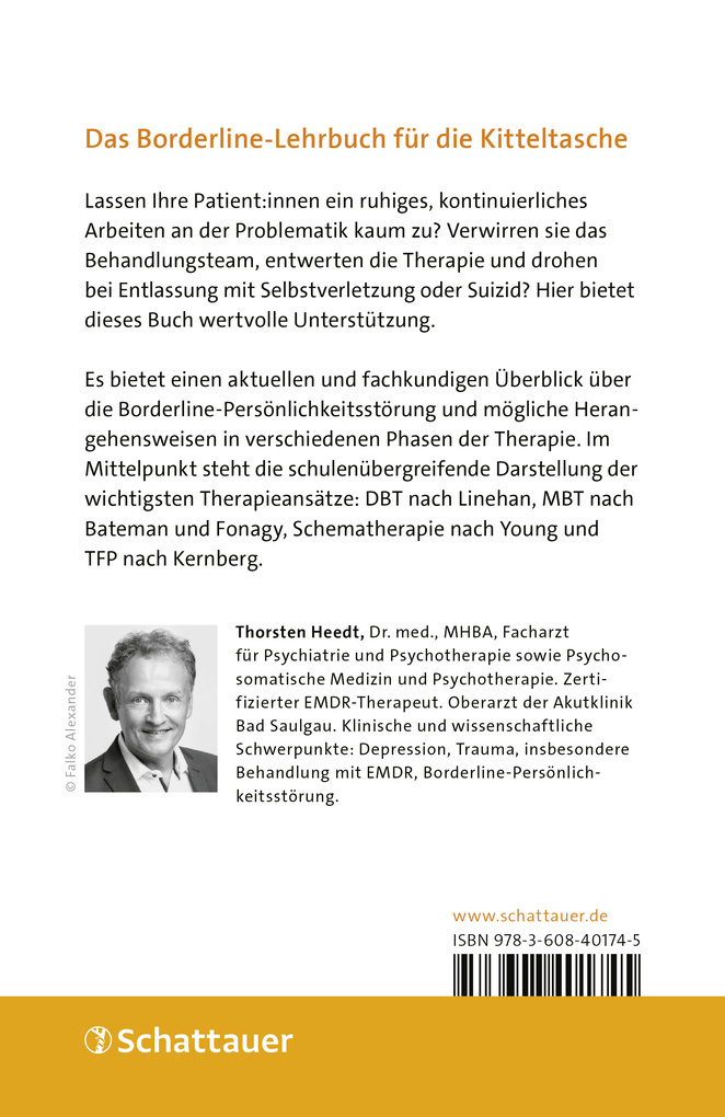 Weitere Ansicht: Borderline-Persönlichkeitsstörung (griffbereit) | Thorsten Heedt