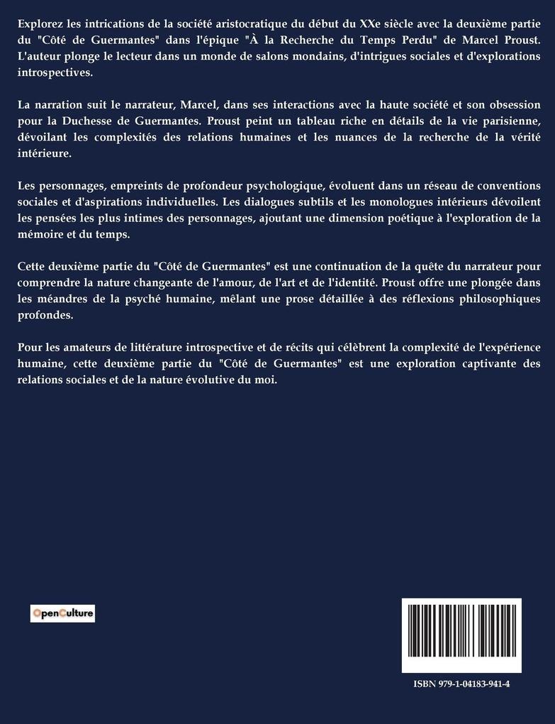 Weitere Ansicht: Le Côté de Guermantes | Marcel Proust