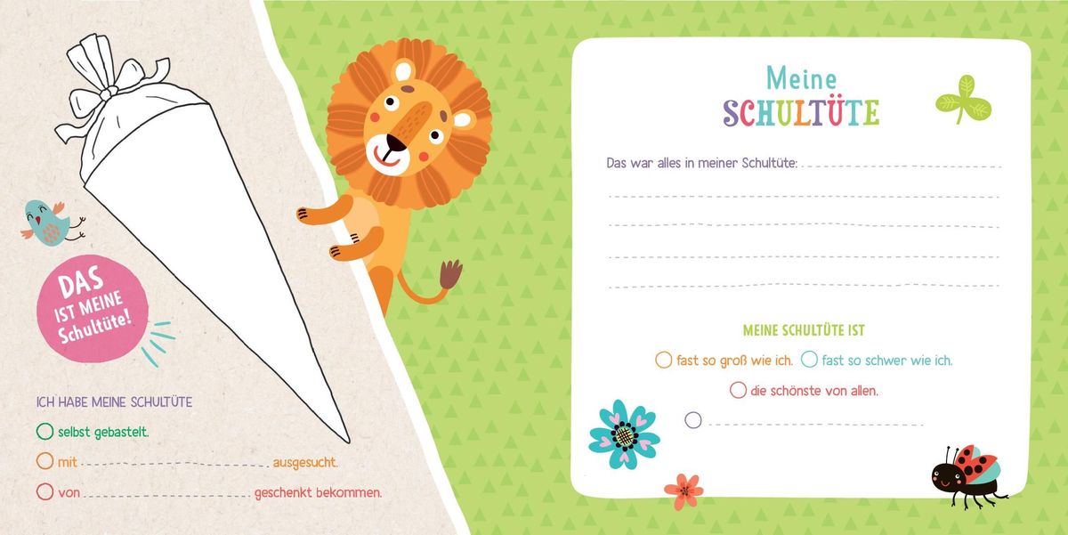 Weitere Ansicht: Ab heute bin ich Schulkind!