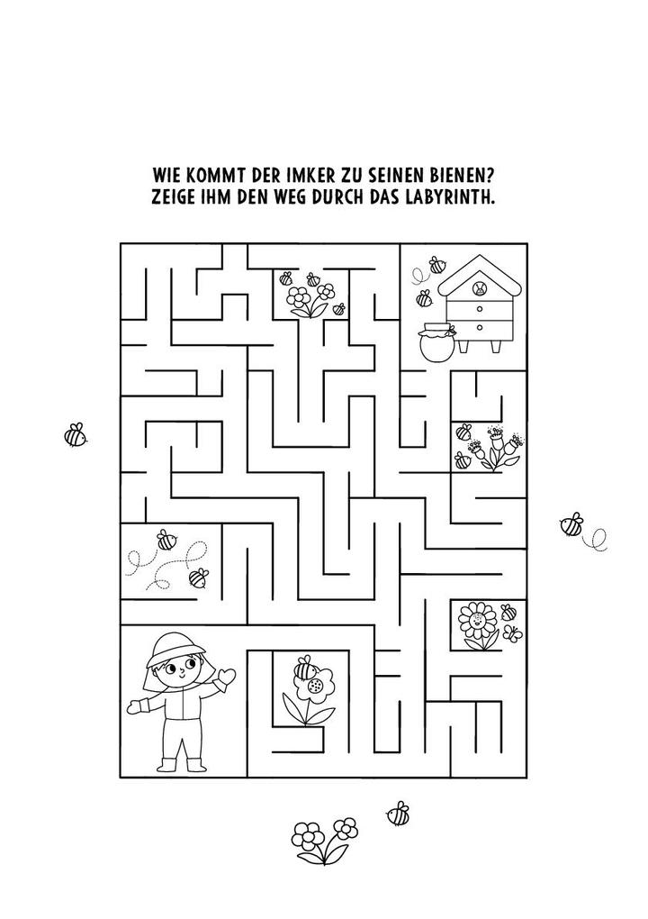 Weitere Ansicht: Mein kleiner Oster-Rätselblock für Kinder ab 4 Jahren | Pen2nature