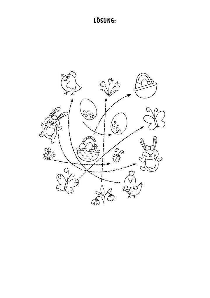 Weitere Ansicht: Mein kleiner Oster-Rätselblock für Kinder ab 4 Jahren | Pen2nature