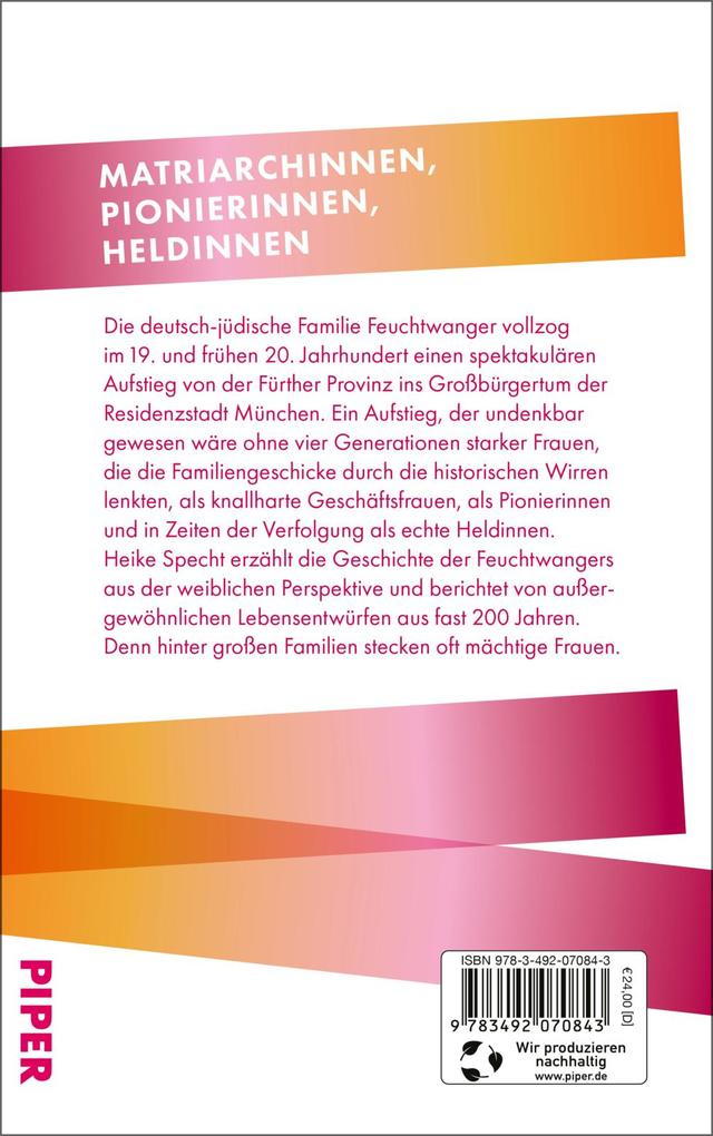 Weitere Ansicht: Die Frauen der Familie Feuchtwanger | Heike Specht