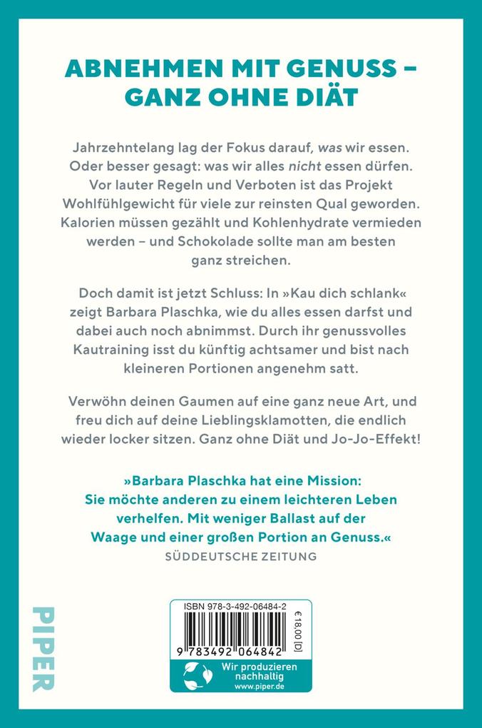 Weitere Ansicht: Kau dich schlank | Barbara Plaschka