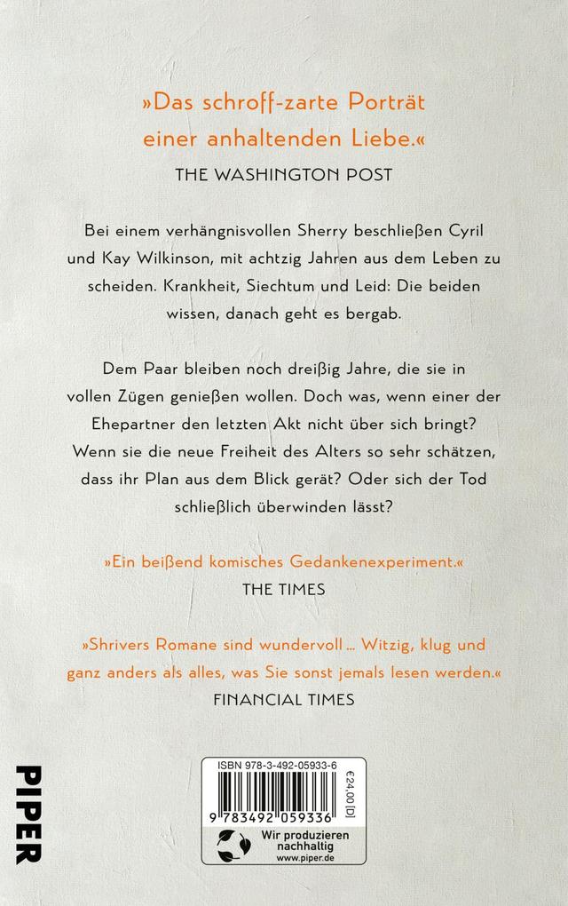 Weitere Ansicht: Lass uns doch noch etwas bleiben | Lionel Shriver